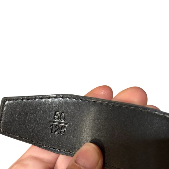 Fendi Reversible Zucca Monogram Leather Belt with Gold FF Buckle Made in Italy - Picture 7 of 13